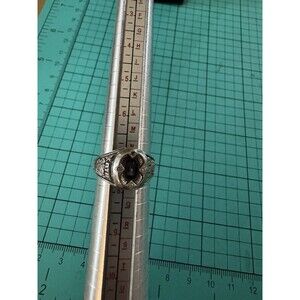 2006 Silver Purple And Clear Stone Class Ring Festering 4x4 Truck Missing Stone